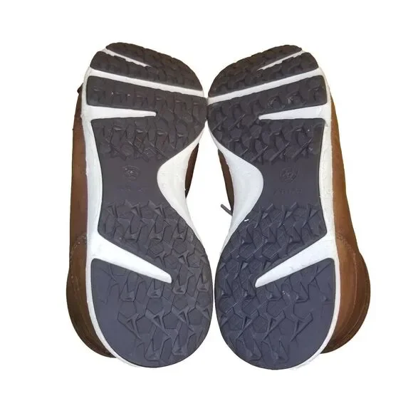 Ariat Spitfire Boots Women's 10 Brown Leather Chukka Chasing Cheetah 10046942 - Picture 5 of 7